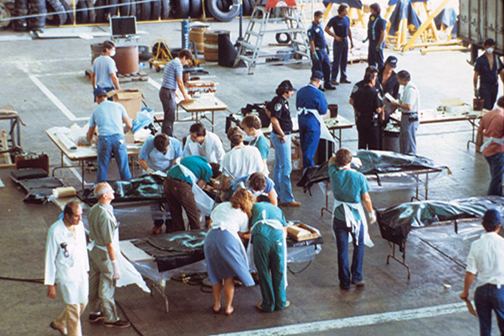 Pan Am Flight 759 hangar overview